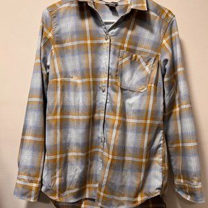 Eddie Bauer Classic Fit Flannel Shirt Women's S